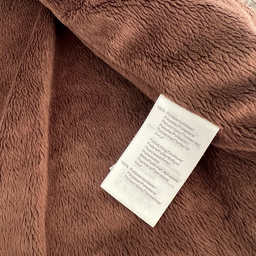 Mayoral Brown Quilted & Textured Hooded Puffer Coat 2T - Picture 6 of 11
